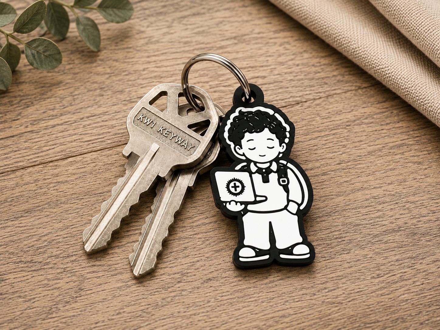 St. Carlo Pocket Saint Keychain